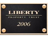 Precision tooled outdoor metal plaques